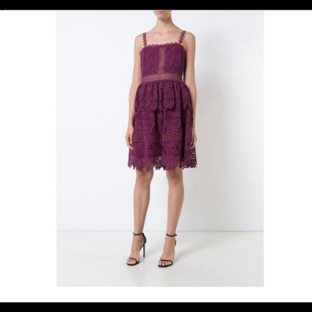 NWT Zac Posen Helena Daisy Floral Crochet Dress.